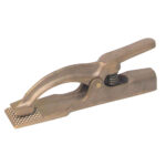 GRAPA A TIERRA COBRE 500 A, BASE PLANA (02030) LENCO