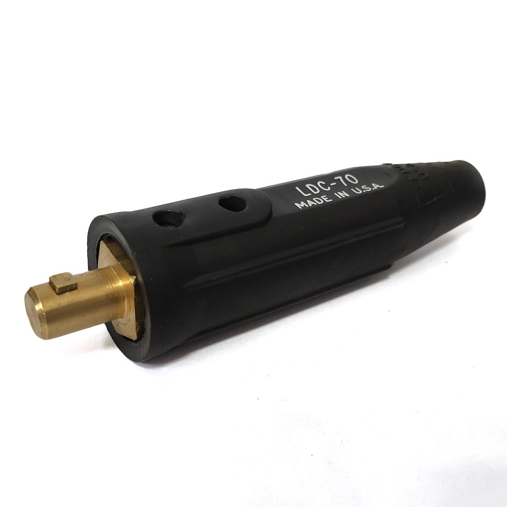 LDC70MA-1 CONECTOR MACHO 350 A, TIPO DINSE, (05443) LDC70MA LENCO - Imagen 1