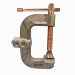 GRAPA A TIERRA COBRE 600 A, PRENSA TIPO C (02061) G50 LENCO